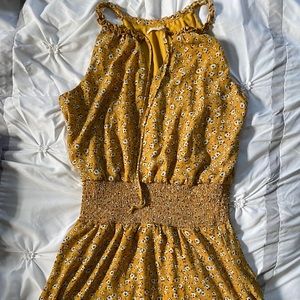 Francesca’s Yellow dress